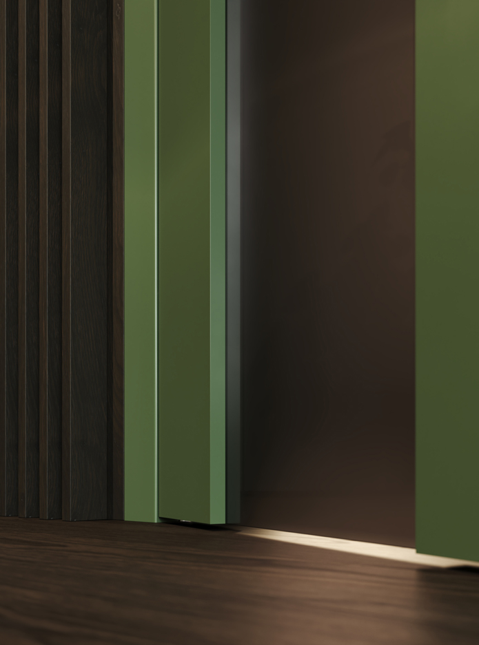 Jednoduché a elegantní prosklené dveře z kolekce HANÁK.