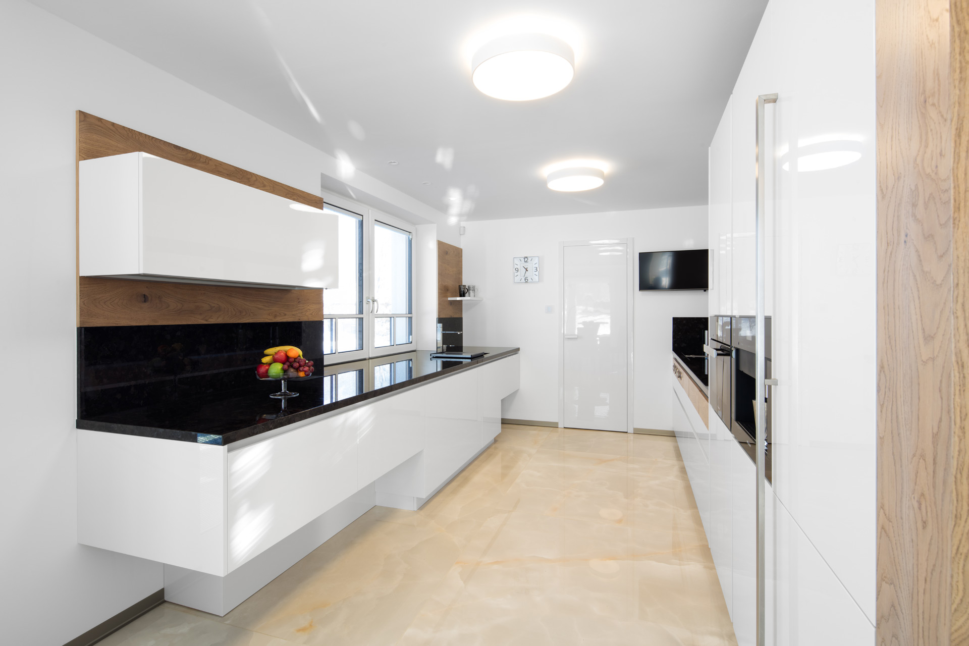 Hanák nábytek Realizace Interiér Bílý Interiér Kuchyně